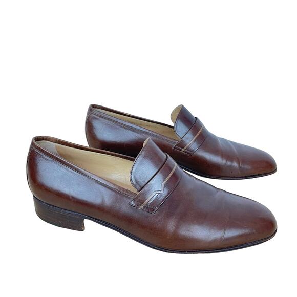 MauroItalian Leather Loafers Brown